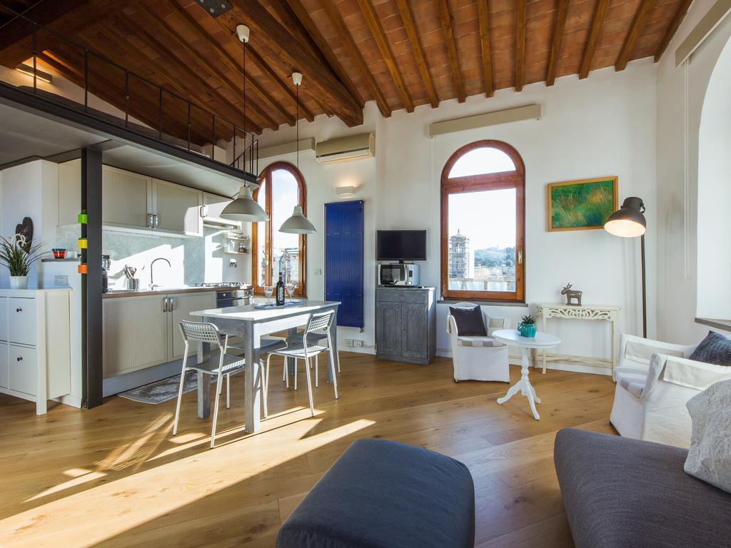 Ferienwohnung Ghibellina Terrace Florenz Exterior foto