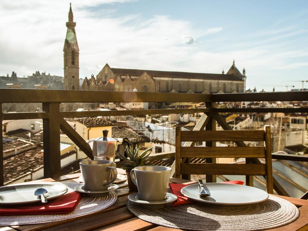 Ferienwohnung Ghibellina Terrace Florenz Exterior foto